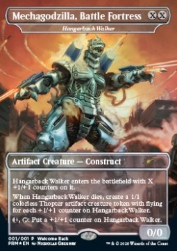 Mechagodzilla, Battle Fortress // Hangarback Walker Magic Fest